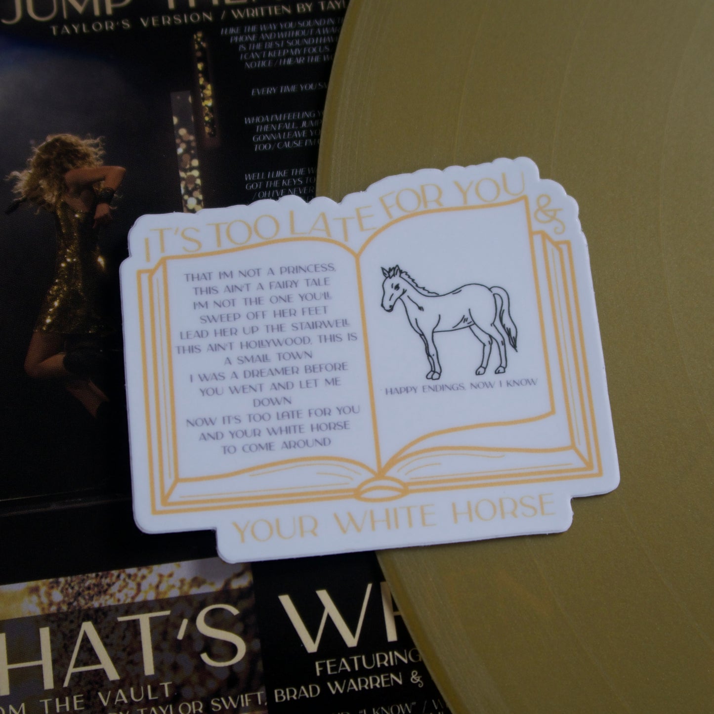 The “White Horse” Sticker