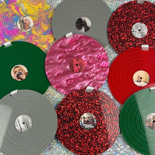 Vinyl Record Ornaments