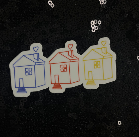 The Harry's Houses Sticker