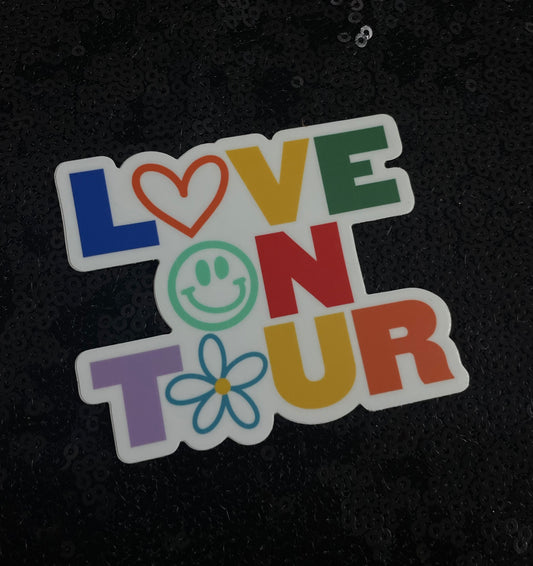 The Love On Tour 2023 Sticker