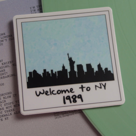 The “Welcome to NY” Sticker