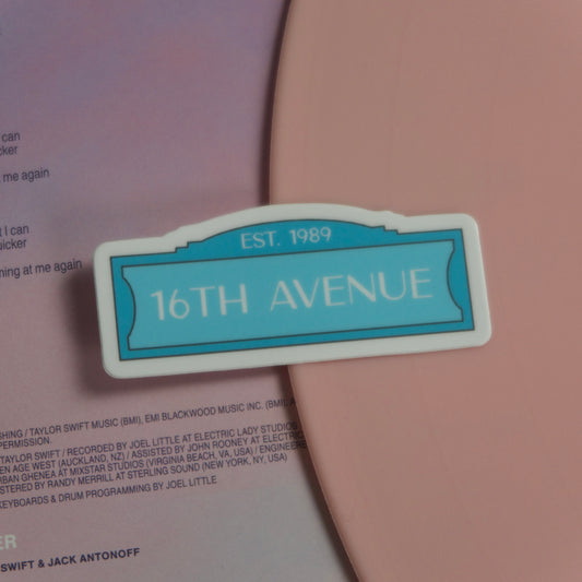 The “16th Avenue” Sticker