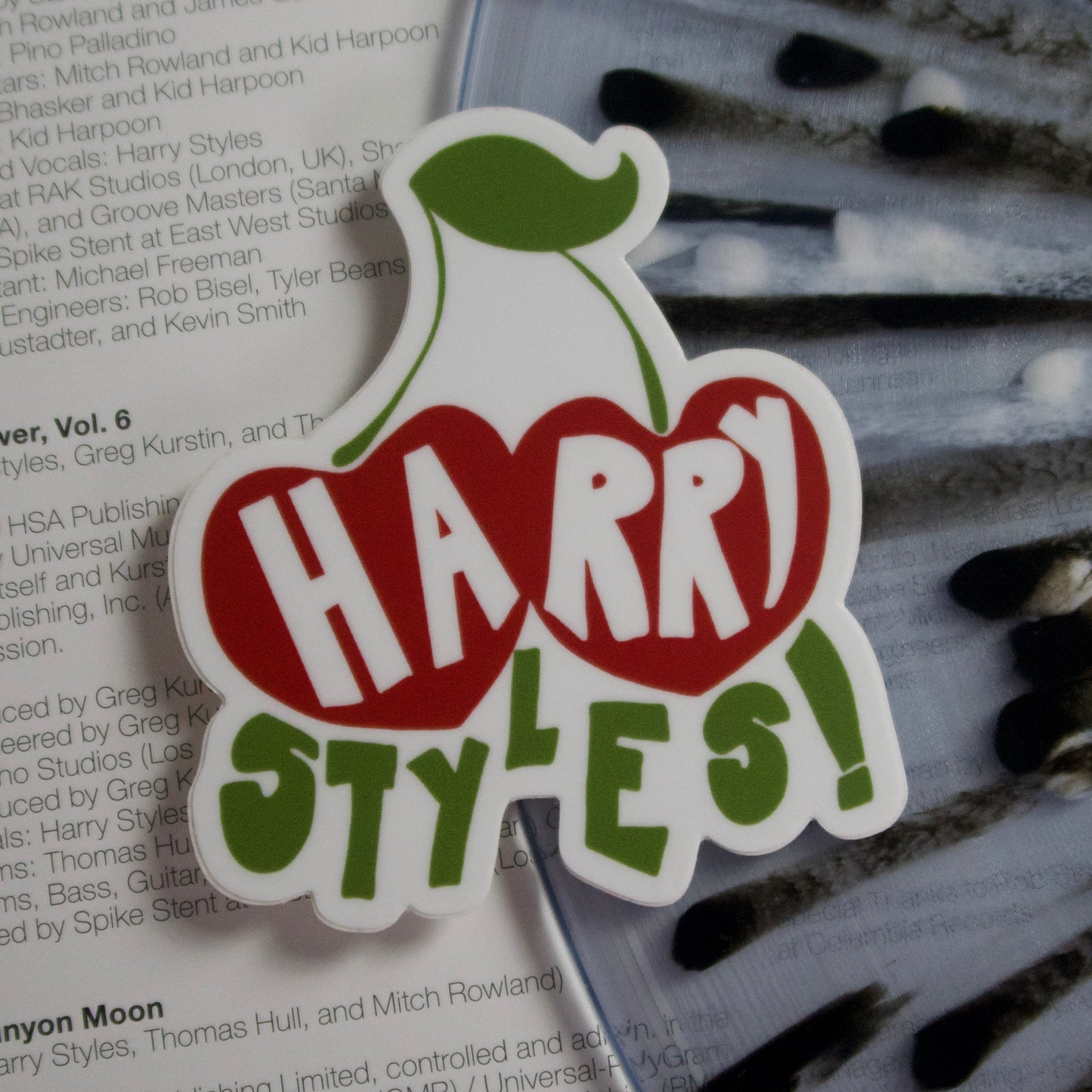 The Harry Cherry Sticker