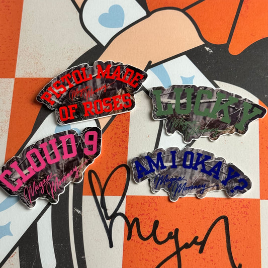 The Camo Cowgirl Sticker Pack