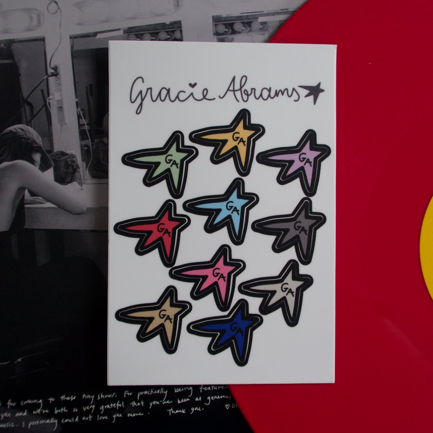 The Gracie Stars Sticker Sheet (Limited Edition)