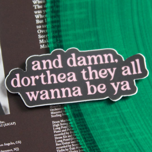 The "dorthea" Sticker