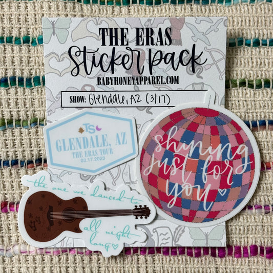 The Eras Sticker Pack (North America 2023 & 2024)