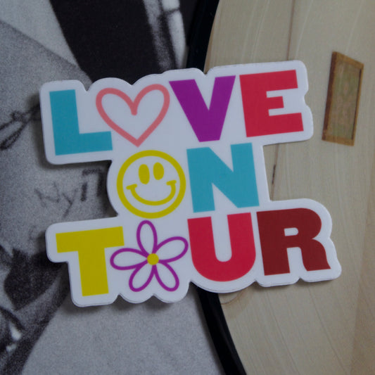 The Love On Tour Sticker