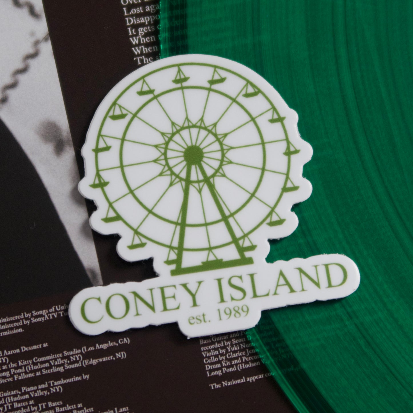 The “Coney Island” Sticker