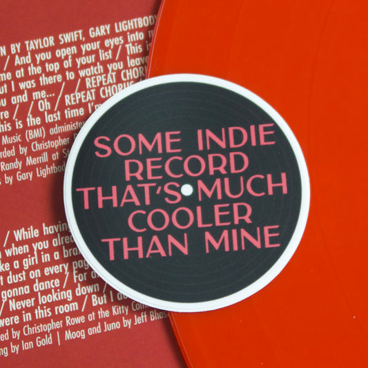 The “Indie Record” Sticker