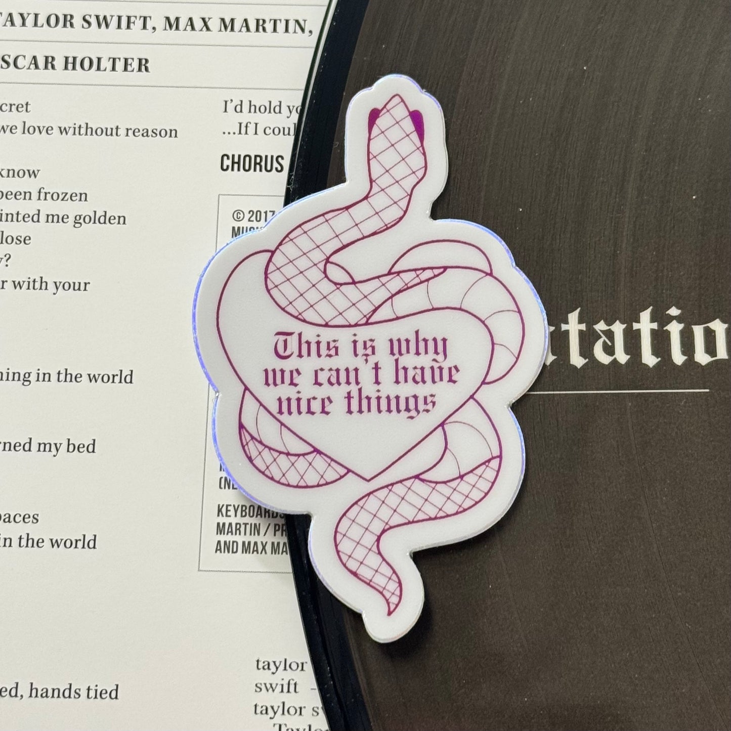 Reputation Stickers (TS)