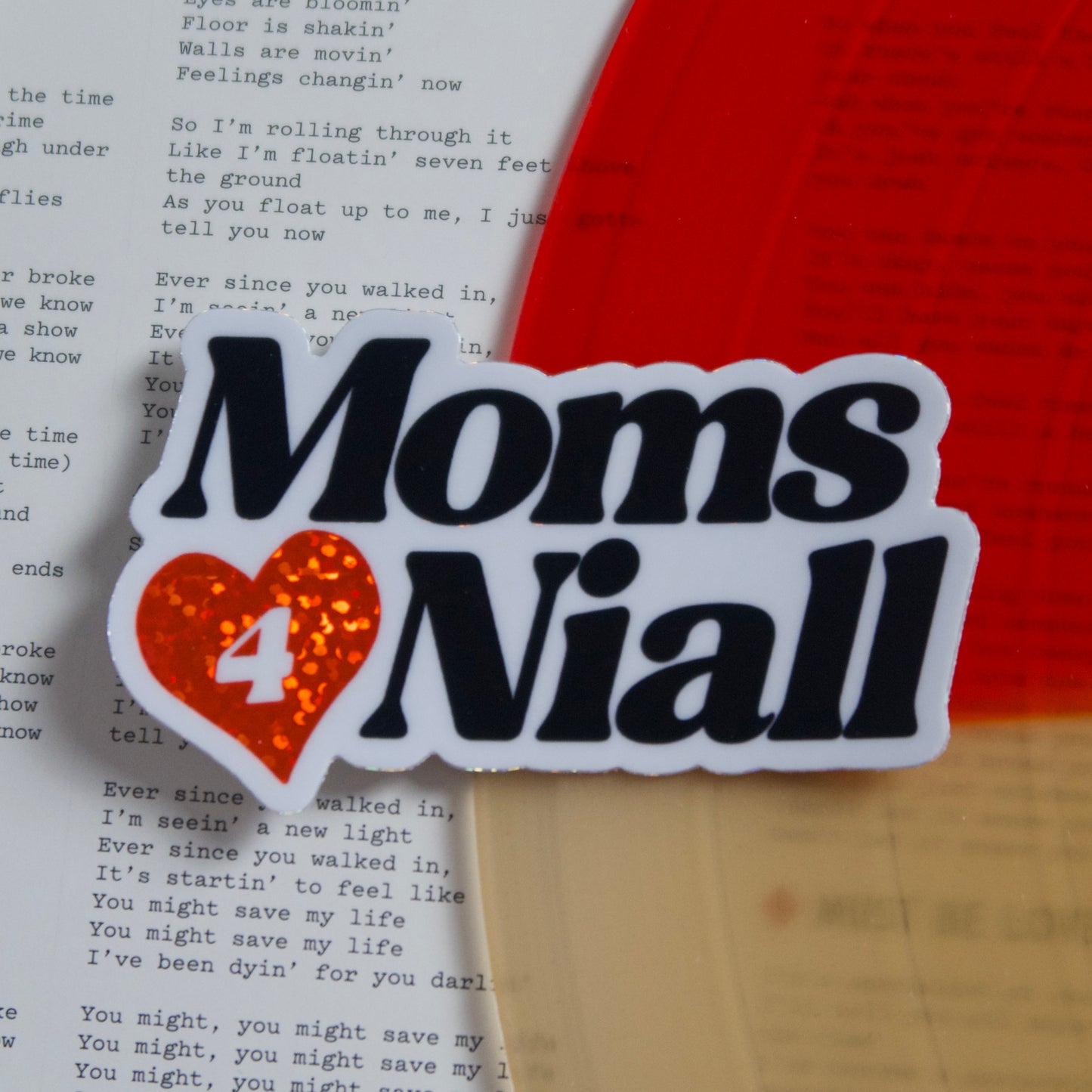 The Moms 4 Niall Sticker