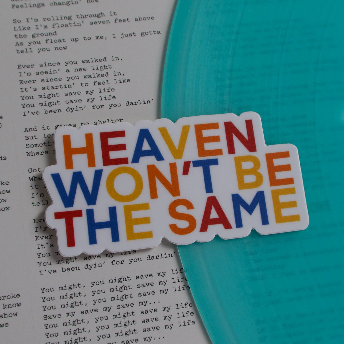 The Heaven Sticker