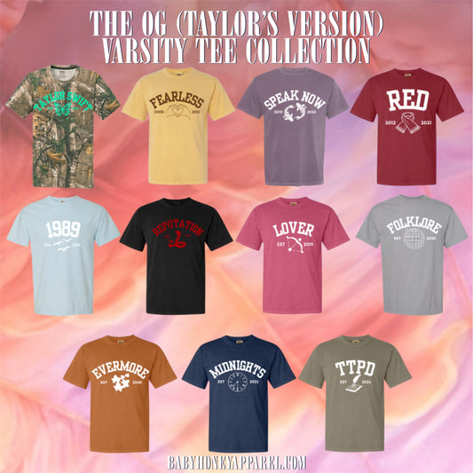 The OG (Taylor's Version) Varsity Tee Collection