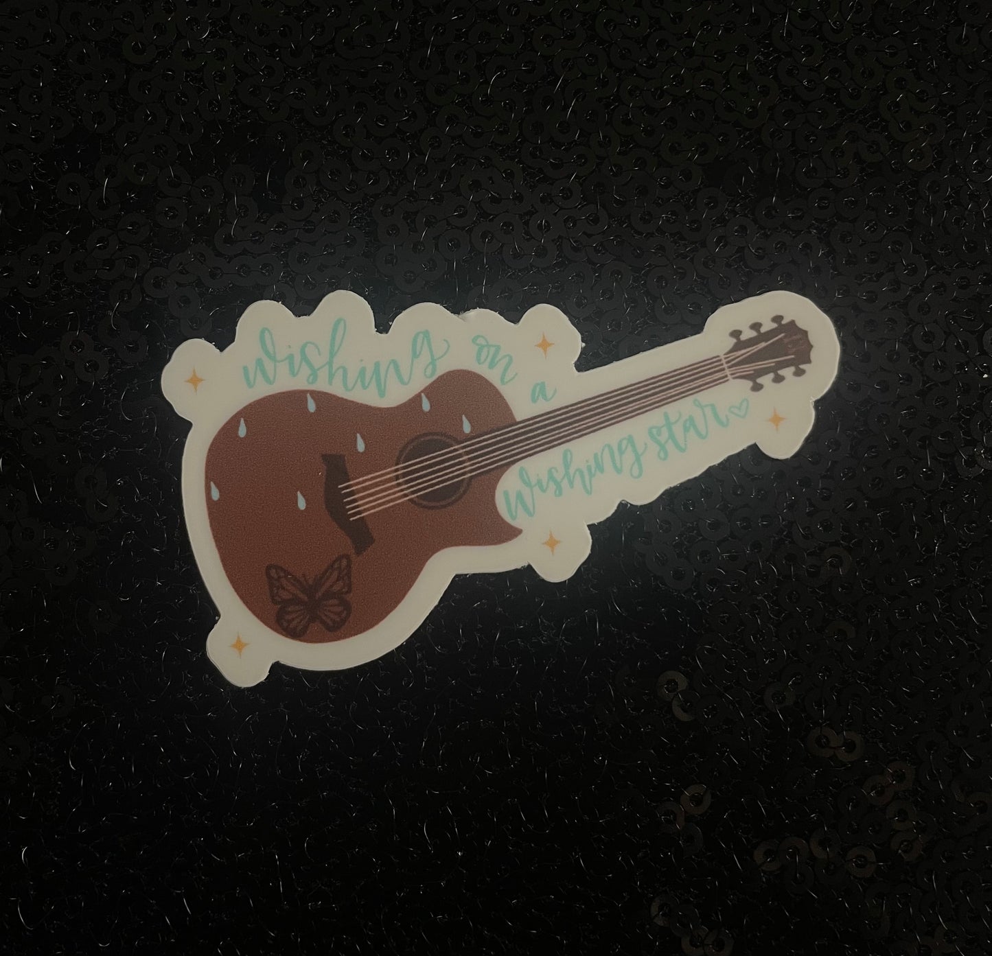 The “Teardrops on my Guitar” Sticker