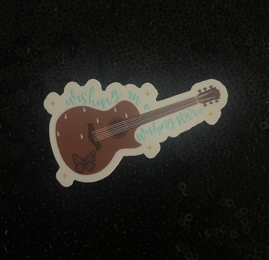 The “Teardrops on my Guitar” Sticker